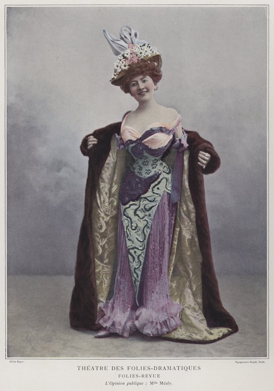 Juliette Mealy, French actor and singer by French Photographer