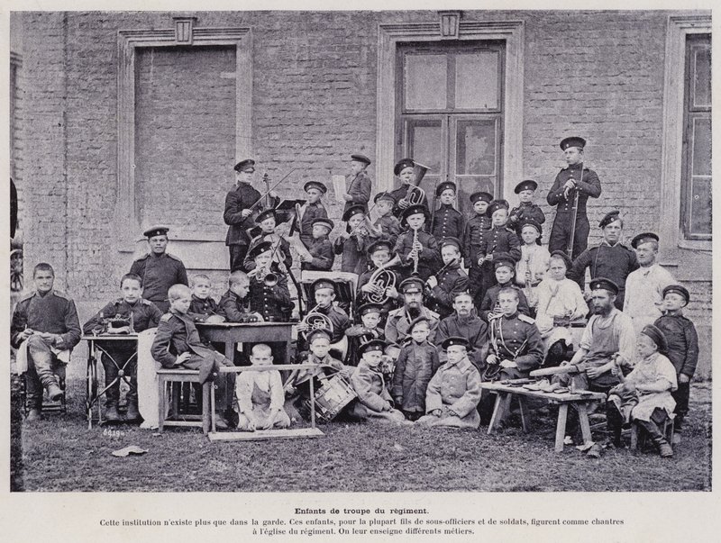 The Russian Army: Children of the Regiment by French Photographer