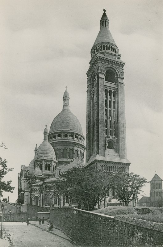 The Basilic of Sacre-Coeur and Campanile by French Photographer