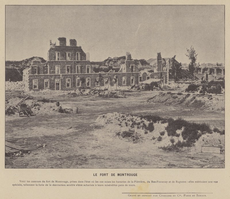 La Commune de Paris, Fort of Montrouge by French Photographer