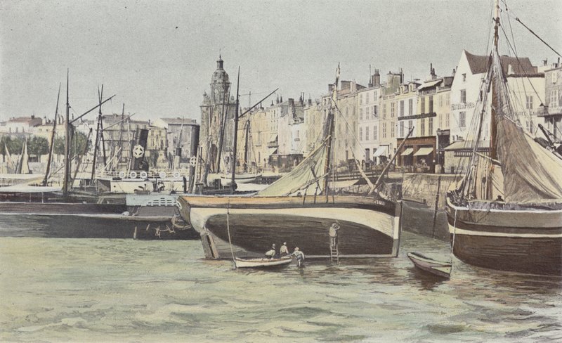 La Rochelle, Fishing Port and Clock Gate by French Photographer