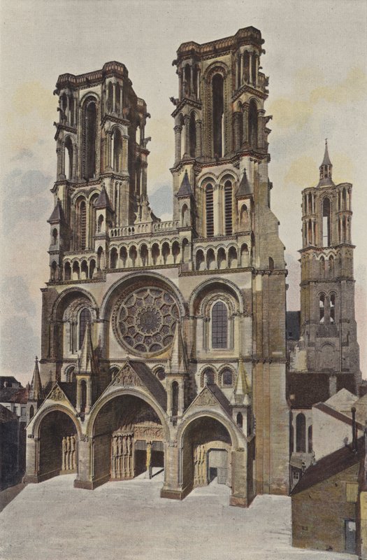 Laon, Notre-Dame Church (Cathedral) by French Photographer
