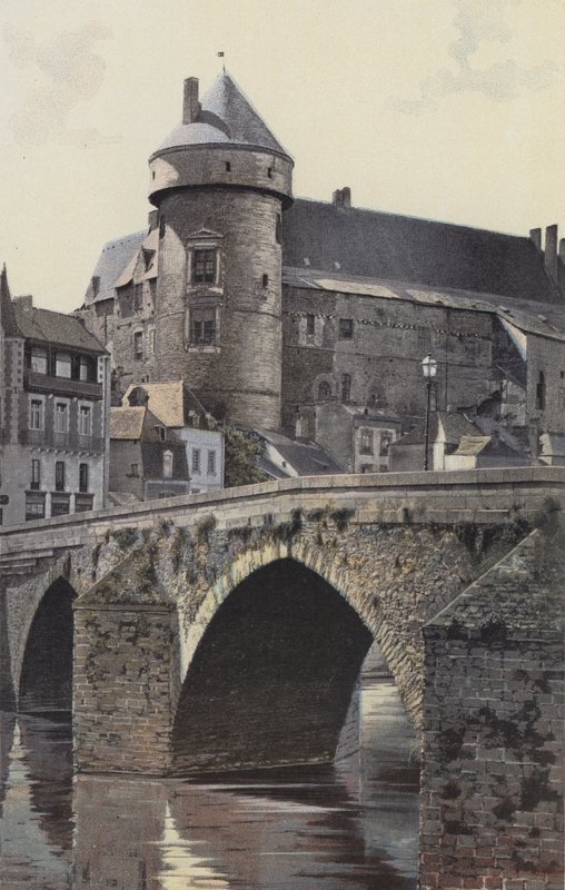 Laval, Old Chateau by French Photographer