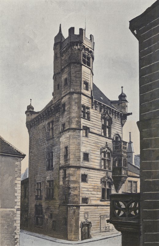 Luxeuil, Former Town Hall or Square House by French Photographer