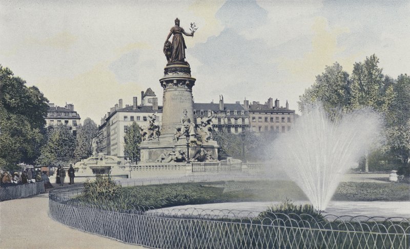 Lyon, Place Carnot by French Photographer