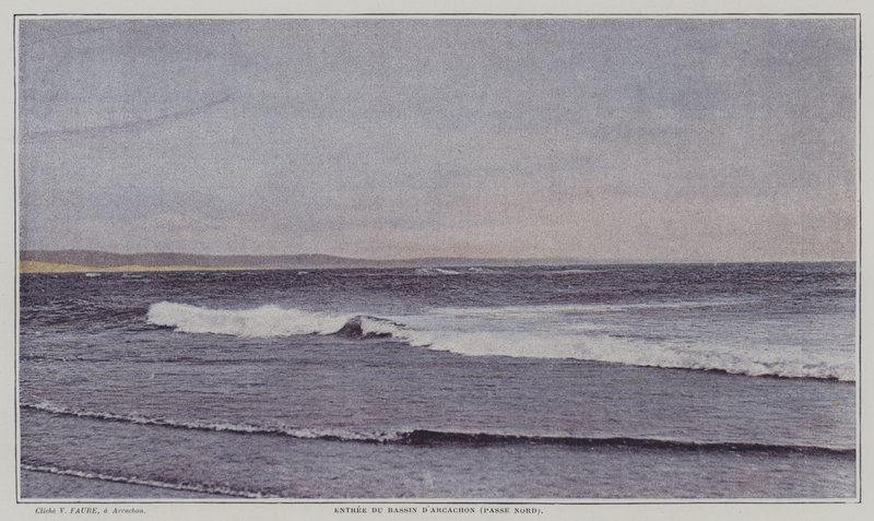 Northern entrance to the Bay of Arcachon, France by French Photographer