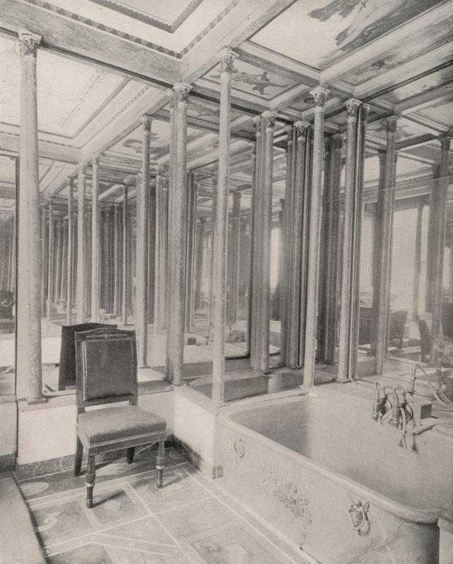 Paris: Bath-Room, German Embassy Building by French Photographer
