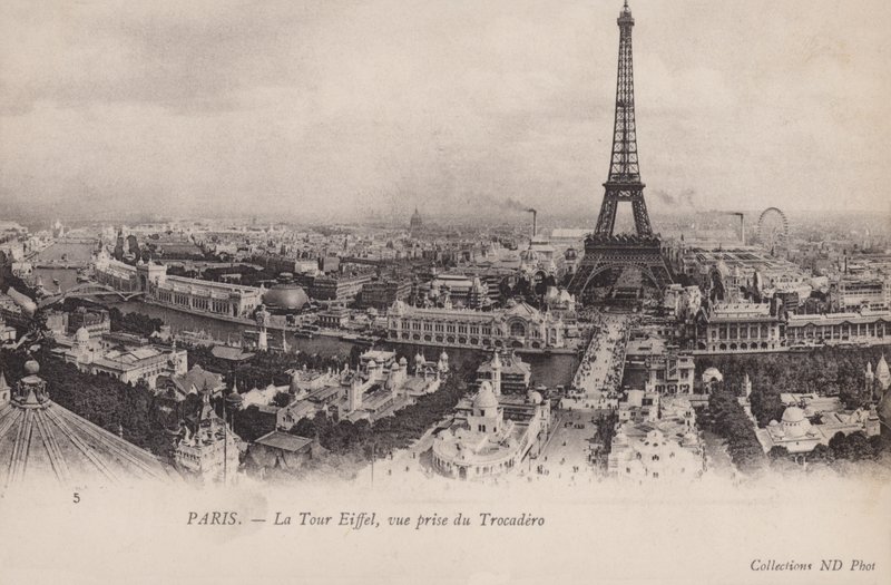 Paris, Eiffel Tower by French Photographer