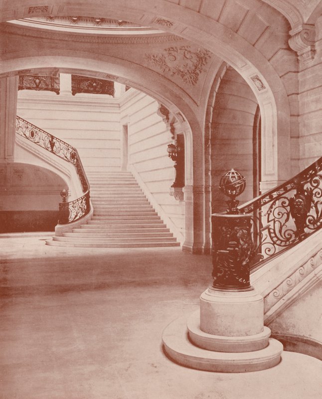 Paris: Escalier of the Sorbonne by French Photographer