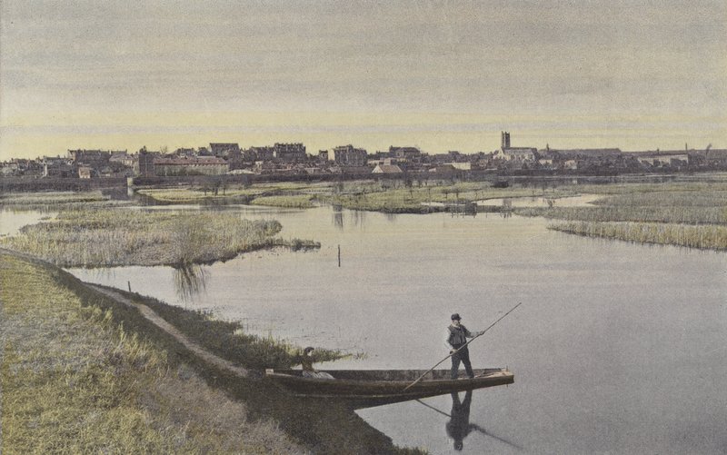 Peronne, The Marshes of the Somme by French Photographer