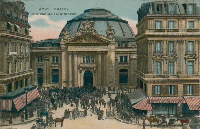 Stock Exchange in Paris, France by French Photographer