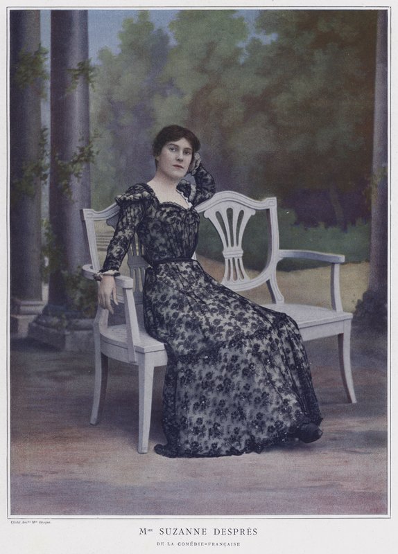Suzanne Despres, French actress by French Photographer