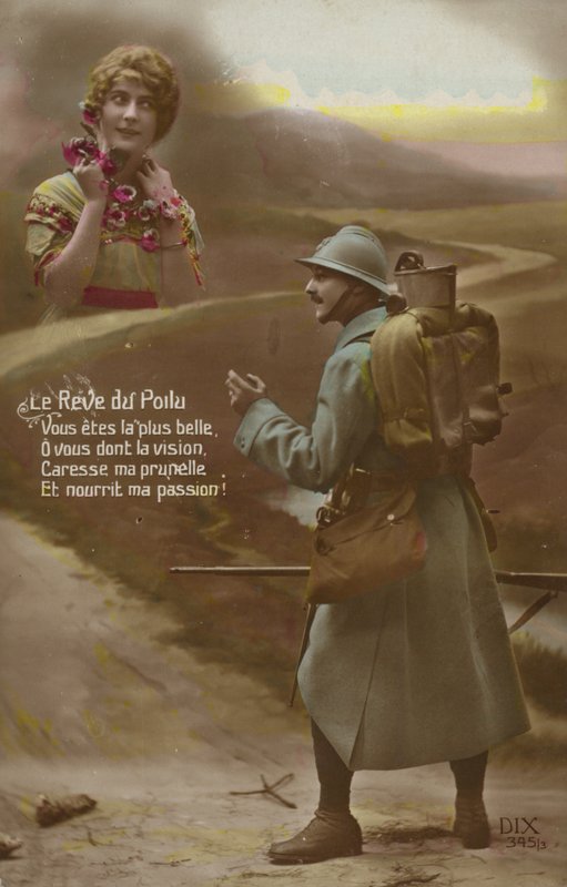 The Dream of the Soldier by French Photographer