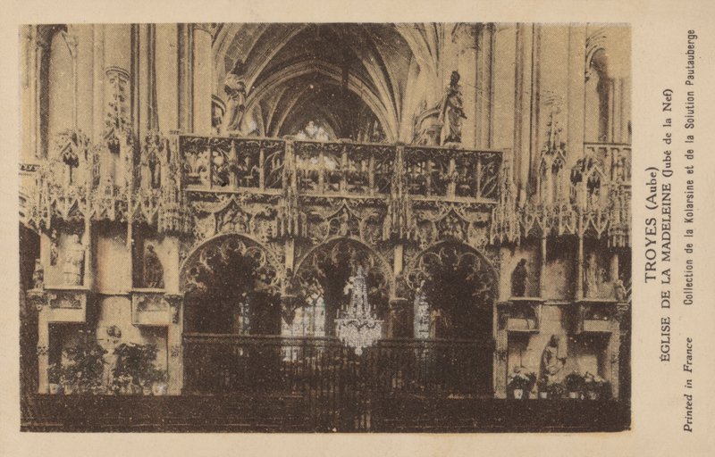 Troyes, Aube, Église de la Madeleine by French Photographer