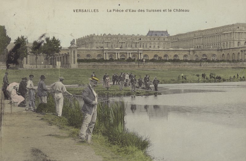 Versailles, fishing in La Piece D