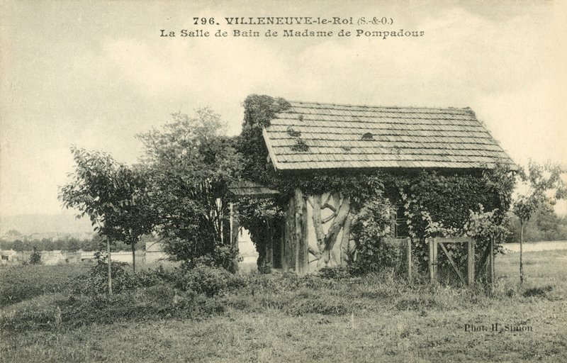 Villeneuve-Le-Roi, The Bathroom of Madame de Pompadour by French Photographer