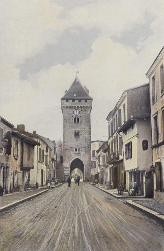 Villeneuve-sur-Lot, Pujols Gate by French Photographer