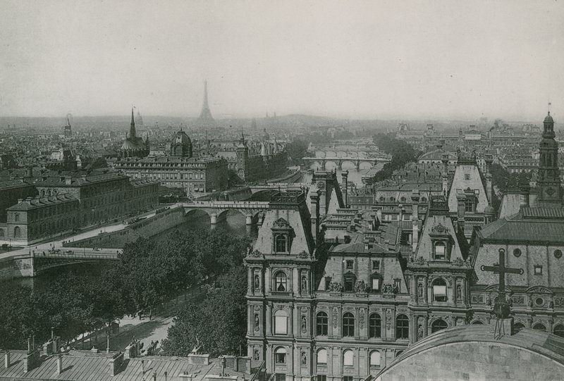 View from St Gervas, the Seven Bridges by French Photographer