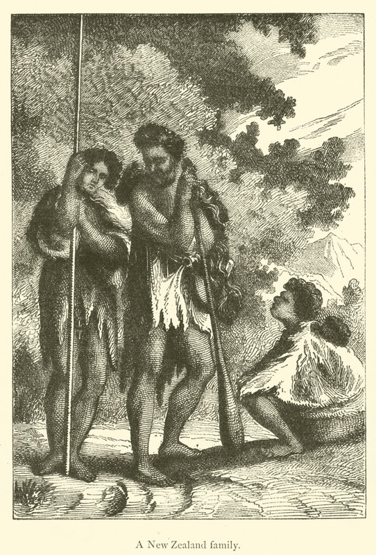 A New Zealand Family by French School