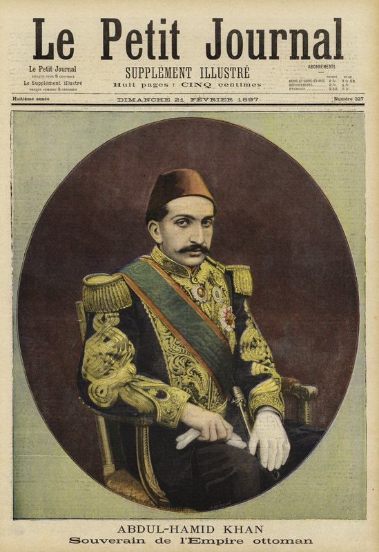 Abdul Hamid II, Sultan of the Ottoman Empire by French School