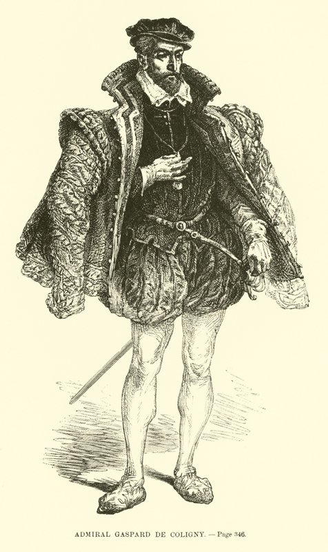 Admiral Gaspard de Coligny by French School