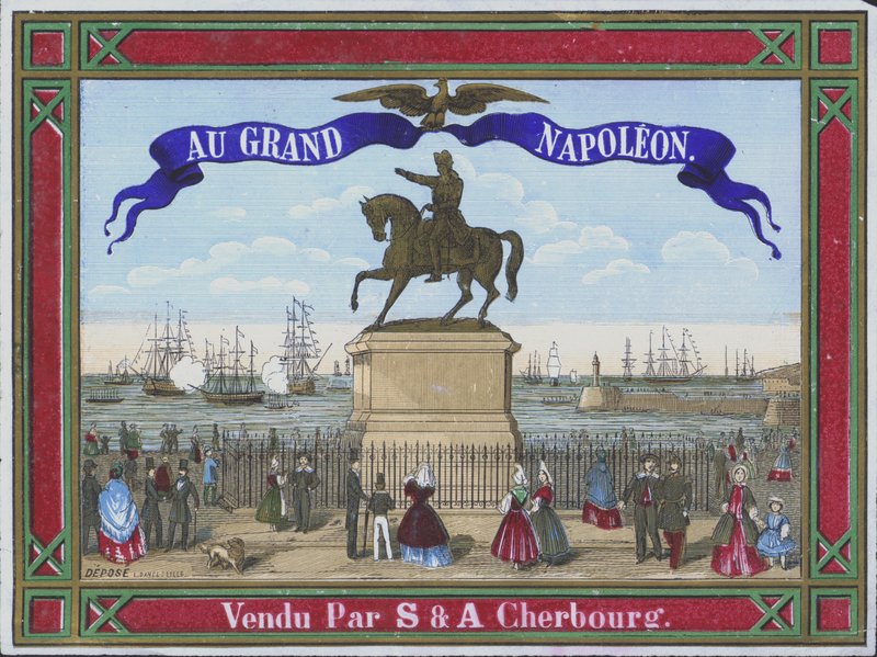 Advertisement for Au Grand Napoleon by French School