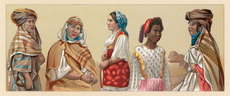 Africa Costume by French School