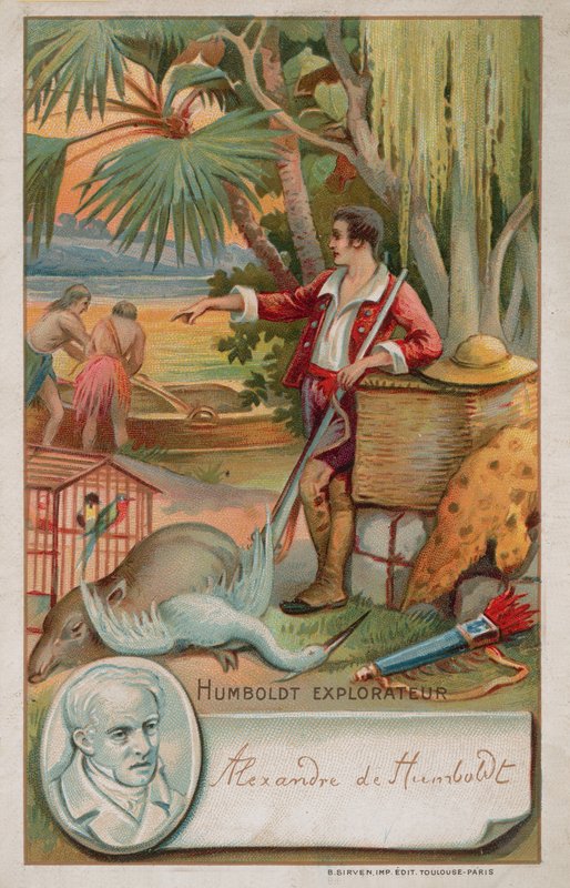 Alexander von Humboldt, Prussian Geographer, Naturalist and Explorer (1769-1859) by French School