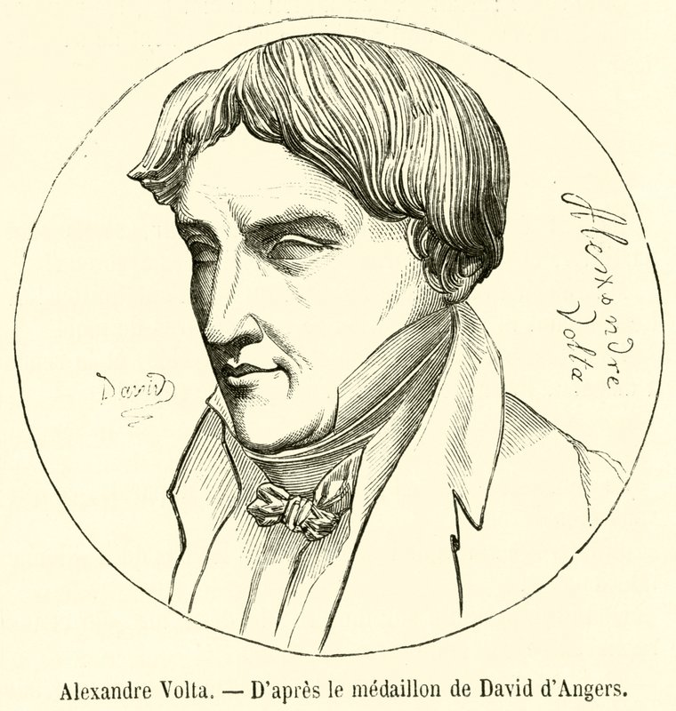 Alexandre Volta by French School