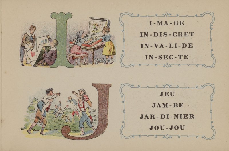 Alphabet De La Phosphatine Falieres by French School