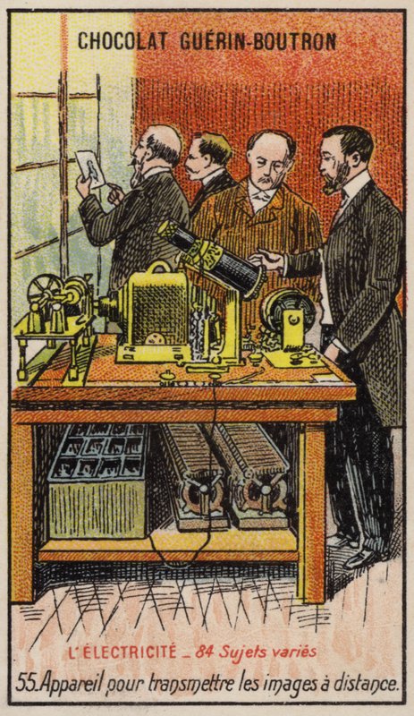Apparatus for Transmitting Images Over Distance by French School