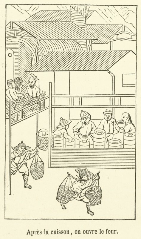 After Firing, Opening the Kiln by French School