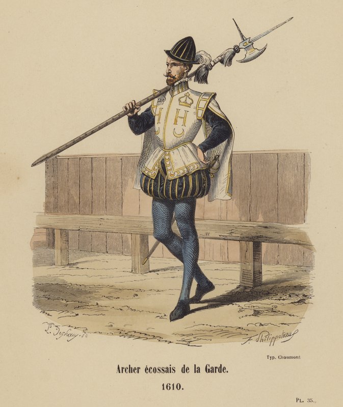 Scottish Archer of the Guard by French School