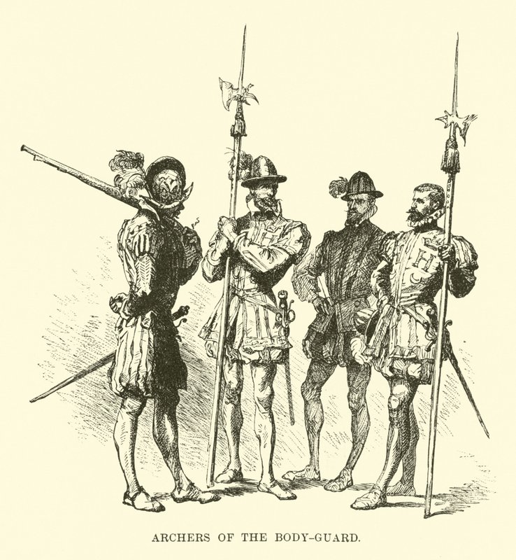 Archers of the body-guard by French School