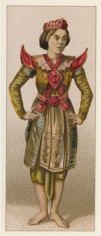 Asia Costume by French School
