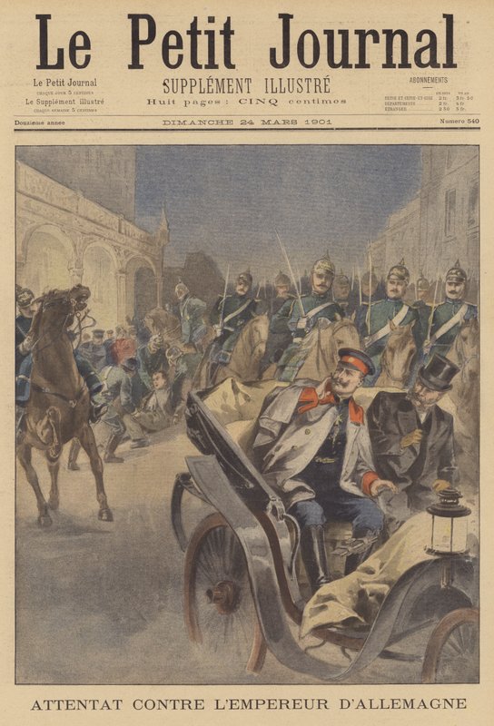 Assassination attempt on Kaiser Wilhelm II of Germany by French School