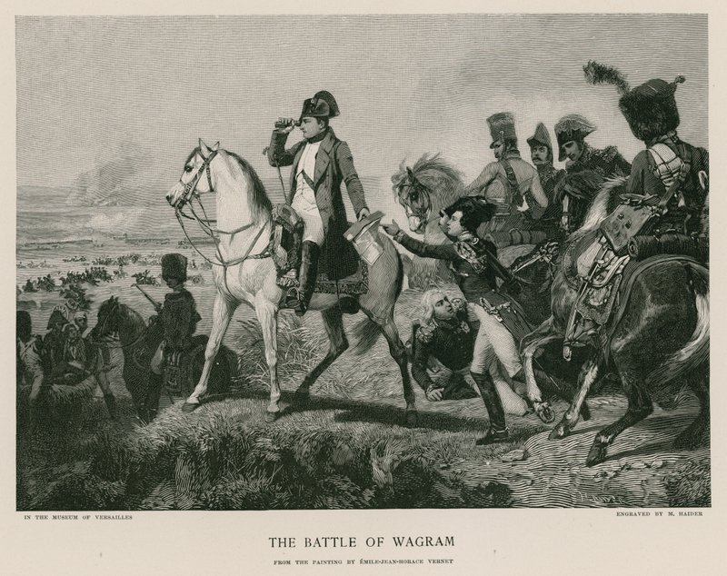 Battle of Wagram by French School