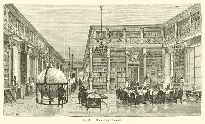 Mazarine Library by French School