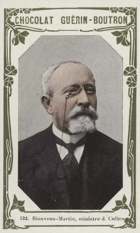 Minister of Worship Bienvenu-Martin by French School