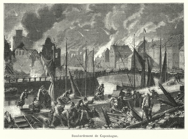 Bombardment of Copenhagen by French School