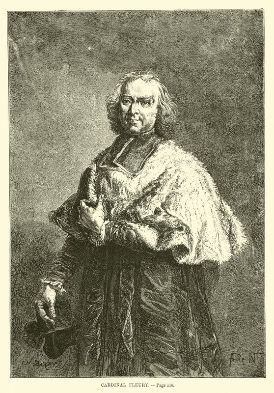 Cardinal Fleury by French School