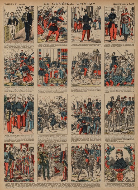 Career of French General Alfred Chanzy by French School