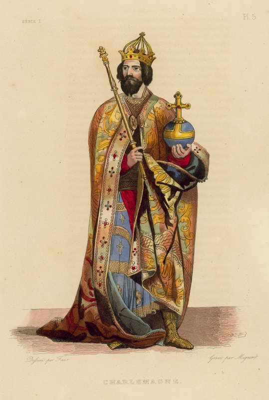 Charlemagne by French School