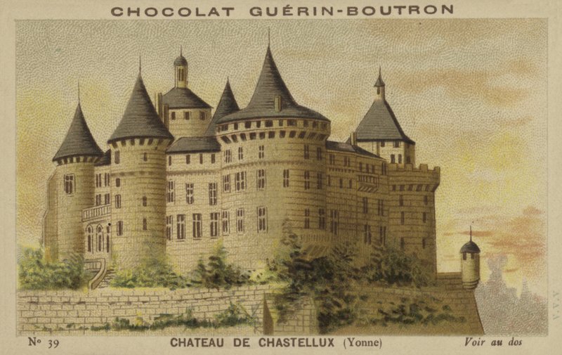 Chateau de Chastellux, Yonne by French School