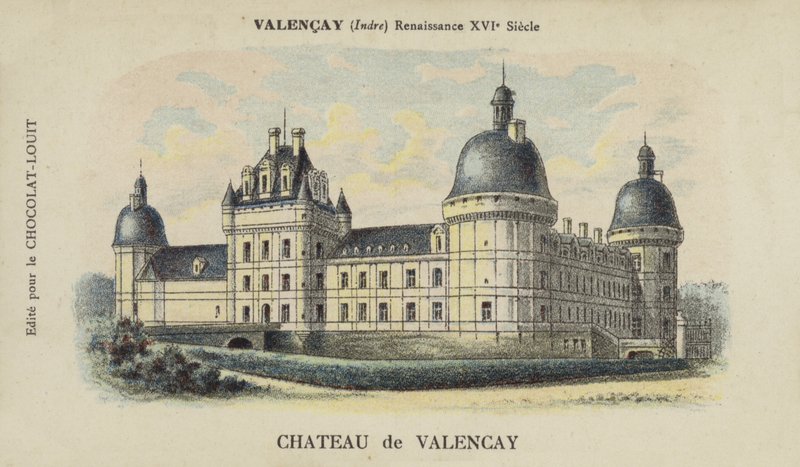 Chateau de Valencay, Valencay, Indre by French School
