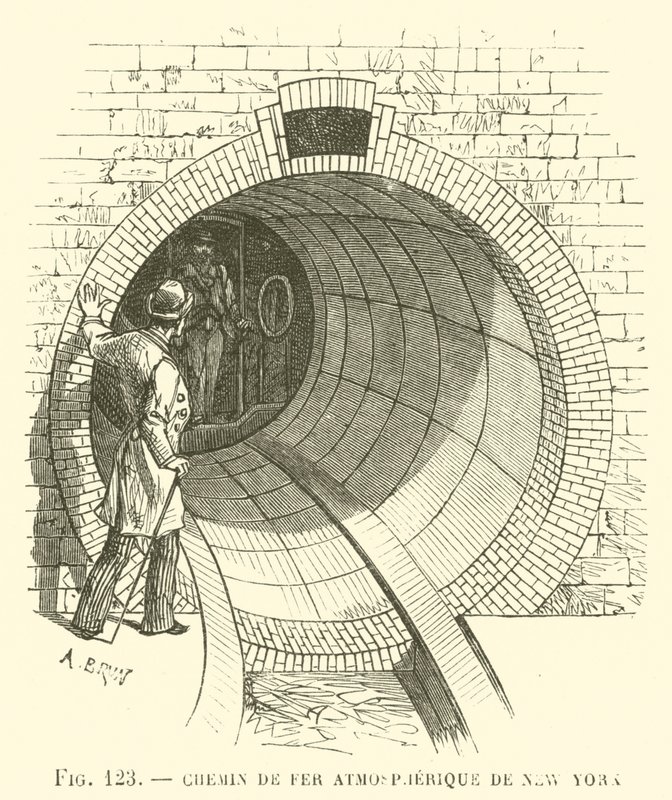 Atmospheric Railway of New York by French School
