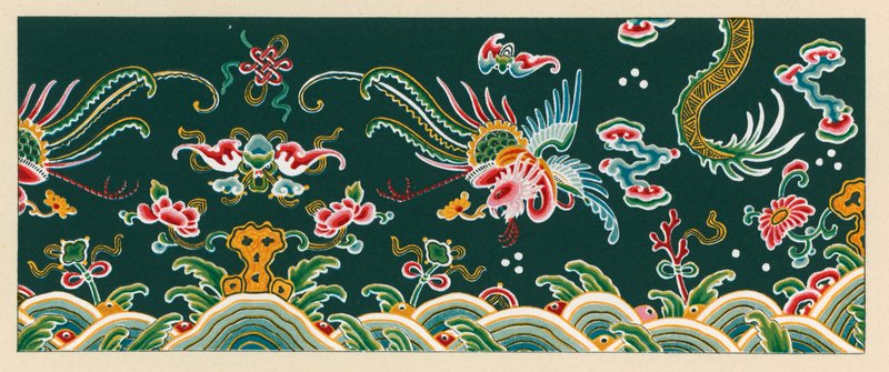 China Costume by French School