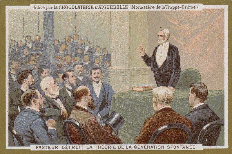 Chocolat dAiguebelle trade card by French School