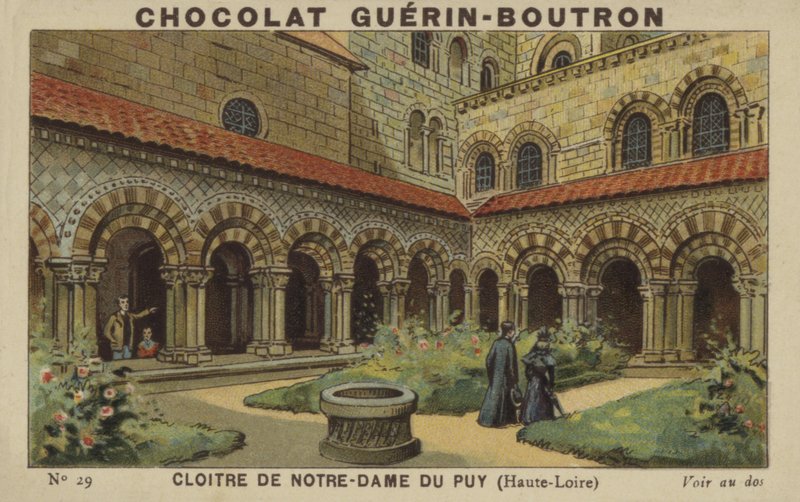 Cloister of Notre-Dame du Puy, Haute-Loire by French School