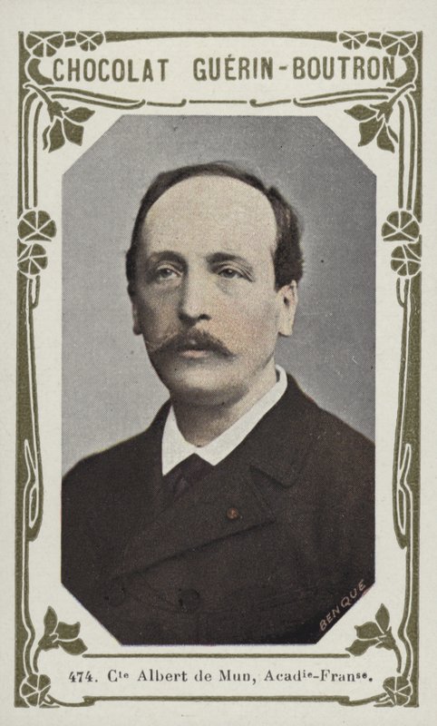 Count Albert de Mun, Academie Francaise by French School
